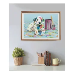 Hot Puzzle High Quality Collection The Funny Dalmatian 500 Pezzi, Puzzle Adulti Puzzle 500 Pezzi