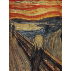 Discount Puzzle Museum Collection Munch, "The Scream" 1000 Pezzi, Puzzle Adulti Puzzle 1000 Pezzi
