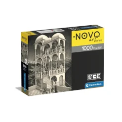 Clearance Puzzle Novo Art Series M. C. Escher, "Belvedere" 1000 Pezzi, Puzzle Adulti Puzzle 500 Pezzi