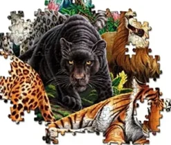 Puzzle Wild Cats 500 Pezzi Puzzle 500 Pezzi