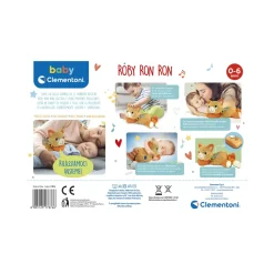 Discount Clementoni Roby Ron Ron, Peluche Interattivo Con Vibrazione, Melodie E Suoni Giochi Per Passeggino E Culla