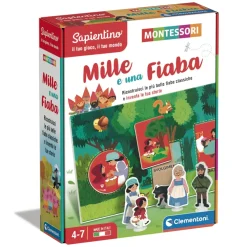 Hot Clementoni Montessori Mille E Una Fiaba, Gioco Educativo Primi Apprendimenti