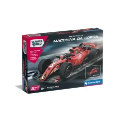 Hot Clementoni Science & Play Build Macchina Da Corsa Rossa, 19369 Giochi Scientifici