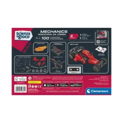 Hot Clementoni Science & Play Build Macchina Da Corsa Rossa, 19369 Giochi Scientifici