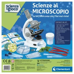 Discount Clementoni Lab Scienze Al Microscopio Giochi Scientifici