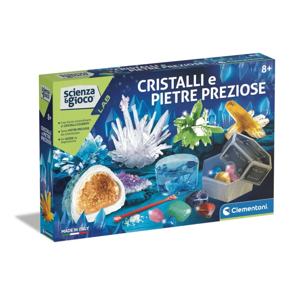 Clearance Clementoni Lab Cristalli Giganti E Pietre Preziose Giochi Scientifici