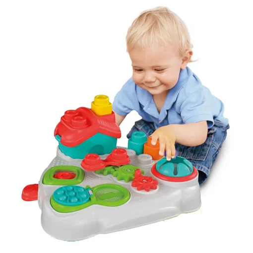 Clementoni Soft Touch, Discover & Play Sensory Table Costruzioni Bambini