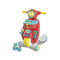 Clementoni Valentino Scooterino Primi Passi 2 In 1, 17853 Cavalcabili E Primi Passi