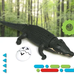 Best Coccodrillo Radiocomandato Con Suoni Realistici Tablet E Giochi Interattivi