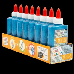 Online Colla Metallizata 147 Ml Blu Mosaici, Sabbia, Glitter