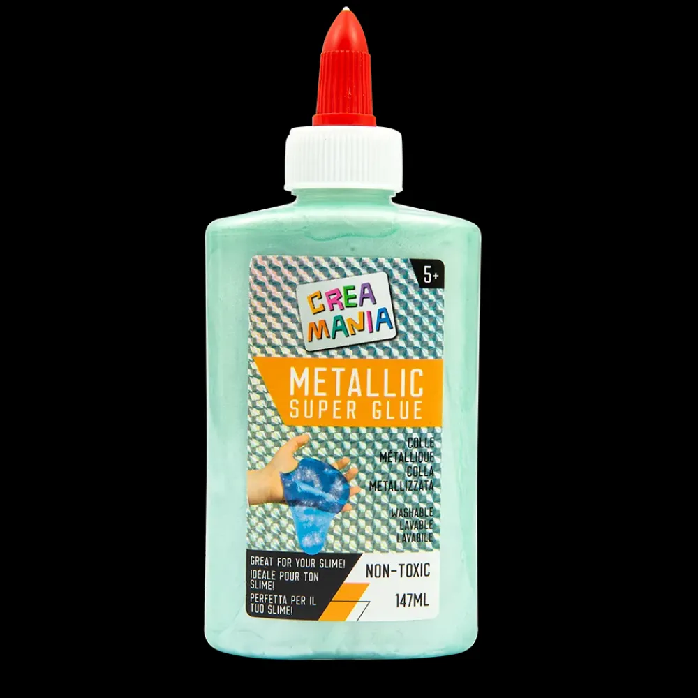 Outlet Colla Metallizata 147 Ml Verde Acqua Mosaici, Sabbia, Glitter