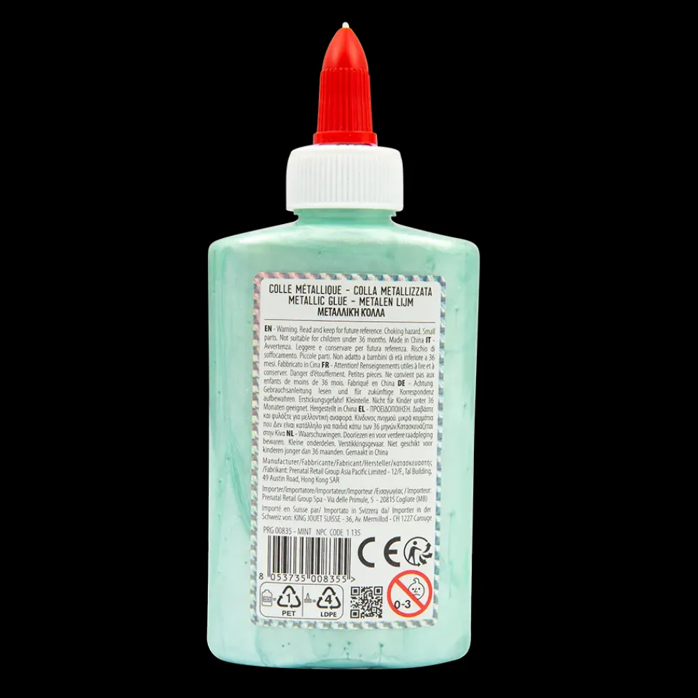 Outlet Colla Metallizata 147 Ml Verde Acqua Mosaici, Sabbia, Glitter