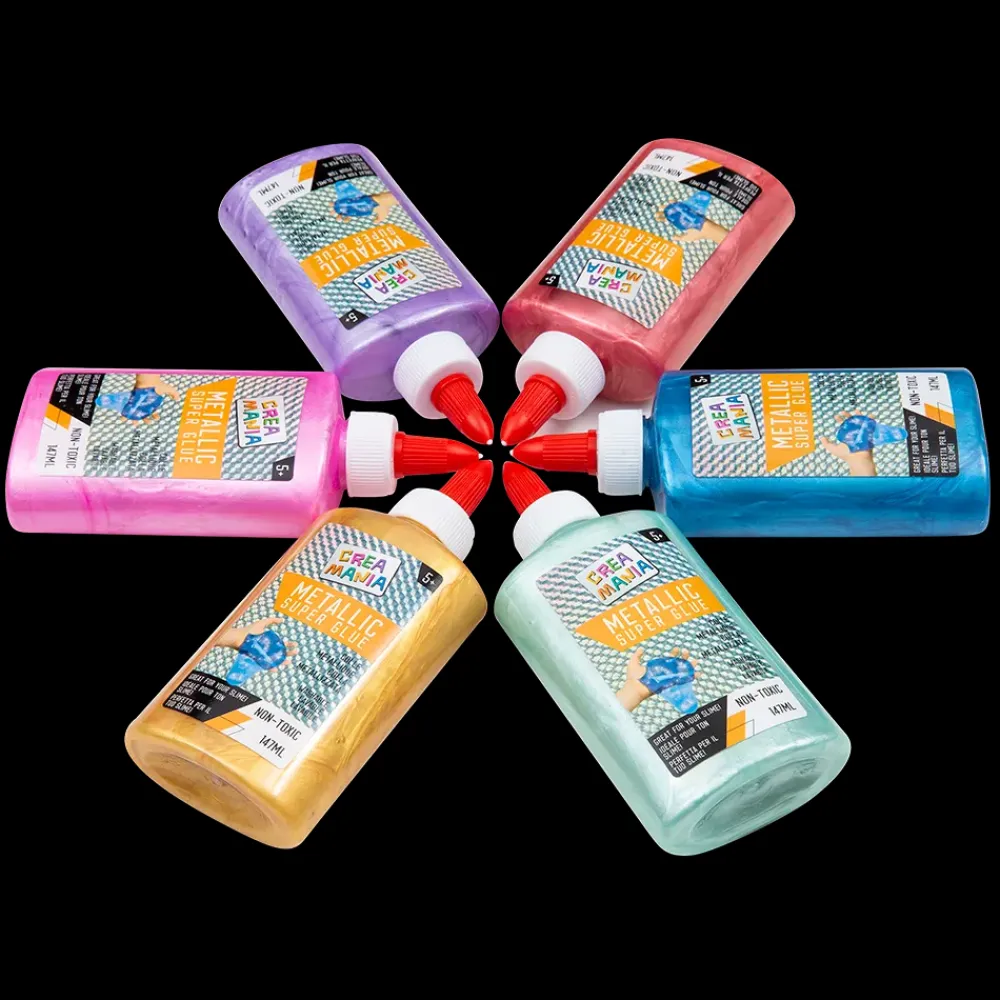 Outlet Colla Metallizata 147 Ml Verde Acqua Mosaici, Sabbia, Glitter