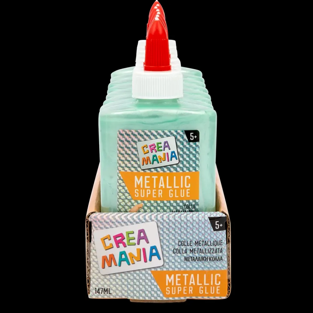 Outlet Colla Metallizata 147 Ml Verde Acqua Mosaici, Sabbia, Glitter