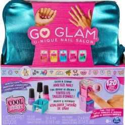 Outlet Cool Maker, Go Glam Pochette Decora Unghie, Kit Unghie Bambina, 5 Cartucce Con 120 Decorazioni, 3 Smalti Per Unghie Da Bambina, Giocattolo Per Bambine Da 8 Anni Moda, Gioielli, Decorazioni, Cosmetici