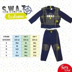 New Costume Da Swat Travestimenti