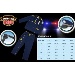 Costume Poliziotto Disponibile In Diverse Taglie Travestimenti