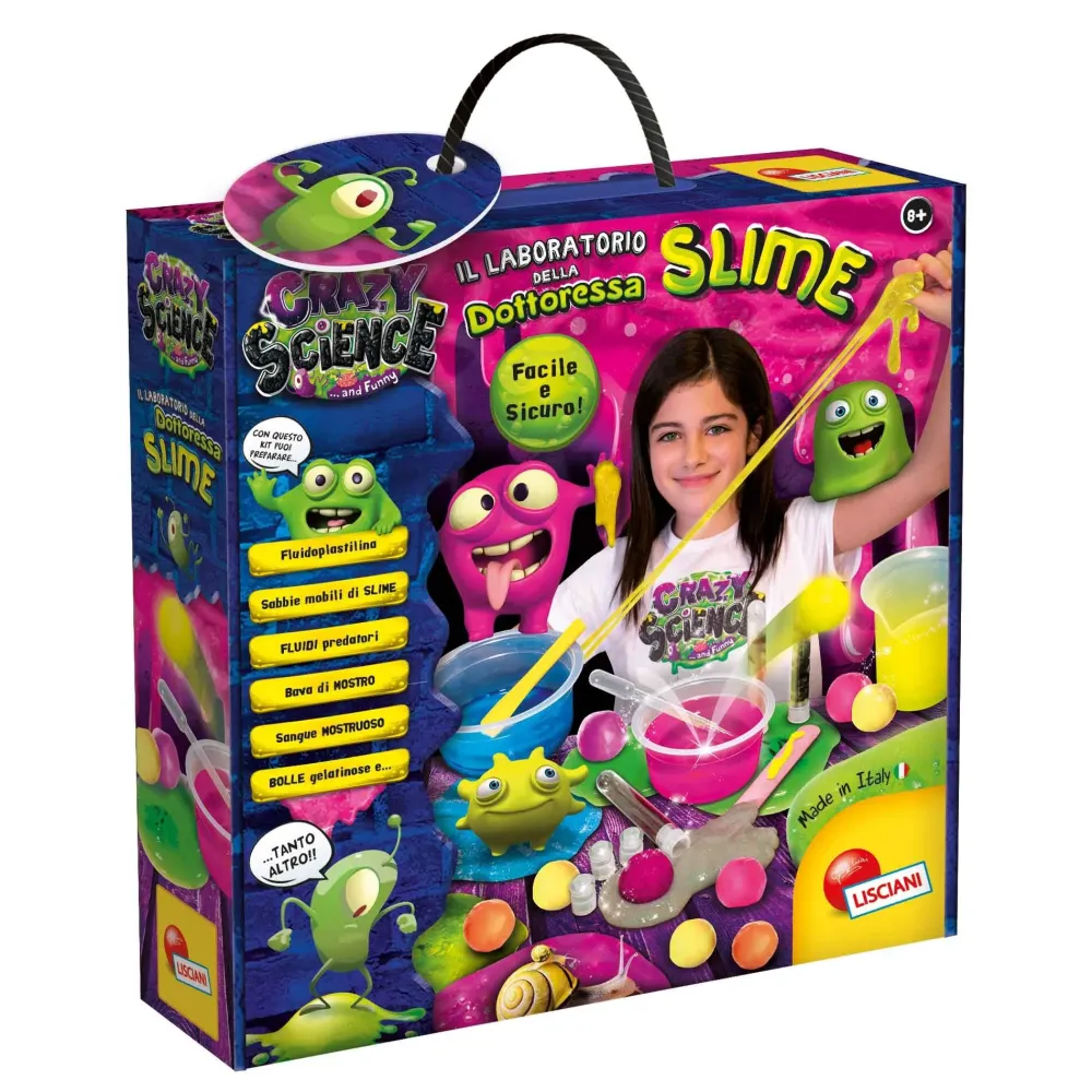 Hot Crazy Science Il Laboratorio Della Dottoressa Slime Giochi Scientifici