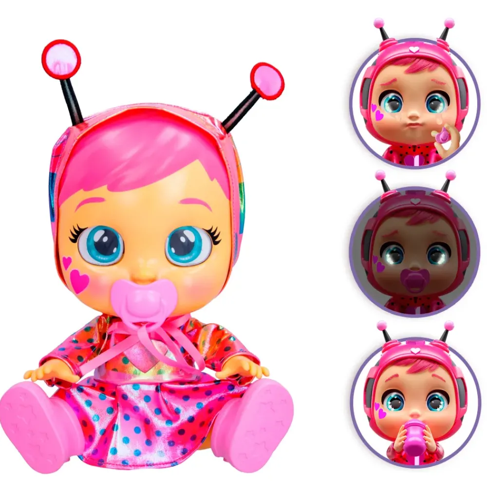 Hot Stars Lady, Bambola Elettronica Che Piange Lacrime Vere Che Illuminano Le Stelline Nei Suoi Occhi! Bambolotti