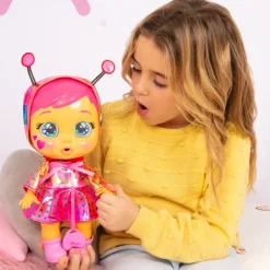 Hot Stars Lady, Bambola Elettronica Che Piange Lacrime Vere Che Illuminano Le Stelline Nei Suoi Occhi! Bambolotti