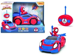 Hot Dickie- Radiocomando Spidey Web Crawler, +3 Anni, Cm 17, Scala 1:24, 1 Canale Macchinine Telecomandate