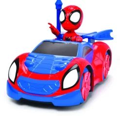 Hot Dickie- Radiocomando Spidey Web Crawler, +3 Anni, Cm 17, Scala 1:24, 1 Canale Macchinine Telecomandate