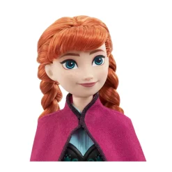 Disney Frozen Anna, Bambola Con Abito Elegante E Accessori Ispirati Al Film Dsney Frozen 1, Giocattolo Per Bambini, 3+ Anni, Hlw49 Fashion Dolls