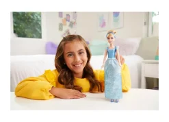 Clearance Cenerentola Bambola Snodata, Con Capi E Accessori Scintillanti Ispirati Al Film Disney, Giocattolo Per Bambini, 3+ Anni, Hlw06 Fashion Dolls