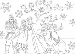 Disney Puzzle Df Maxi Floor 24 Frozen Puzzle Per Bambini