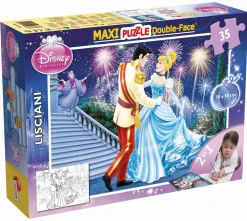 Discount Disney Puzzle Df Maxi Floor 35 Cinderella Puzzle Per Bambini