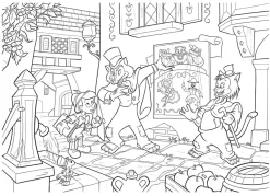 Hot Disney Puzzle Df Maxi Floor 35 Pinocchio Puzzle Per Bambini