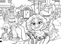 Clearance Disney Puzzle Df Maxi Floor 108 Encanto Puzzle Per Bambini