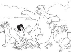 Discount Disney Puzzle Df Maxi Floor 35 Jungle Book Puzzle Per Bambini