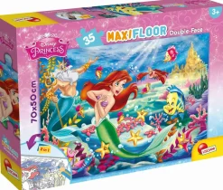 Discount Disney Puzzle Df Maxi Floor 35 The Little Mermaid Puzzle Per Bambini