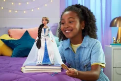 Best Disney Wish Regina Amaya Di Rosas, Bambola Snodata Con Abito Regale, Corona E Accessori Fashion Dolls