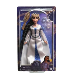 Best Disney Wish Regina Amaya Di Rosas, Bambola Snodata Con Abito Regale, Corona E Accessori Fashion Dolls