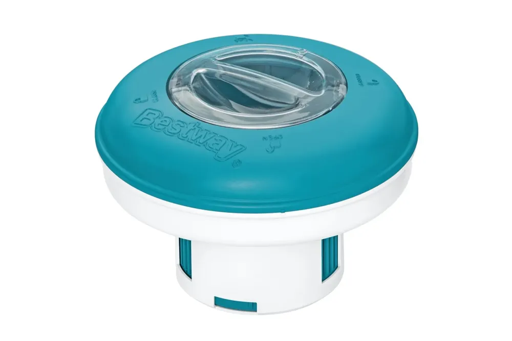 New Dosatore Galleggiante Per Cloro ® Per Trattamento Acqua Piscina Piscine Da Giardino