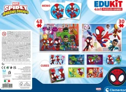 New Edukit 4 In 1 Marvel Spidey And Friends Primi Apprendimenti