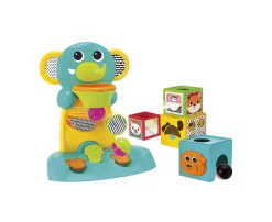 Discount Elefante Con Canestro E Cubi Impilabili Giochi Impilabili