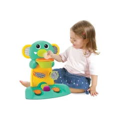 Discount Elefante Con Canestro E Cubi Impilabili Giochi Impilabili