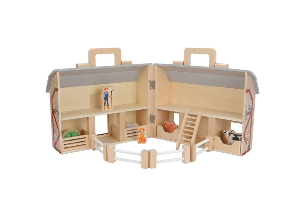 Best Fattoria Carry & Go Giochi Di Imitazione In Legno