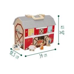 Best Fattoria Carry & Go Giochi Di Imitazione In Legno