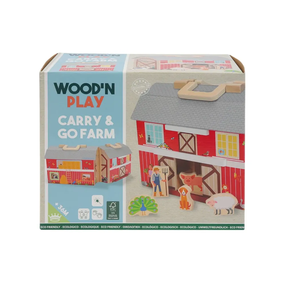 Best Fattoria Carry & Go Giochi Di Imitazione In Legno