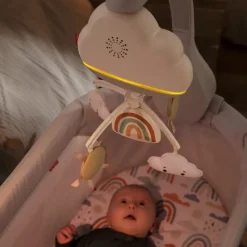 Giostrina Dolce Arcobaleno Per Culla Fianco Letto, Per Neonati E Bambini Giochi Per Passeggino E Culla