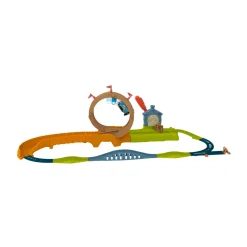 New Fisher-Price Il Trenino Thomas Super Loop Lancia E Sfreccia, Pista Con Trenino Motorizzato, Per Bambini Dai 3 Anni In Su Mondi Immaginari
