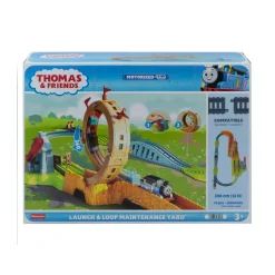 New Fisher-Price Il Trenino Thomas Super Loop Lancia E Sfreccia, Pista Con Trenino Motorizzato, Per Bambini Dai 3 Anni In Su Mondi Immaginari