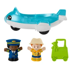 Clearance Fisher-Price Avventure In Aeroporto, Playset Con Nastro Trasportatore Dei Bagagli, Include 1 Aereo, 2 Personaggi E Bagagli Giochi Di Apprendimento