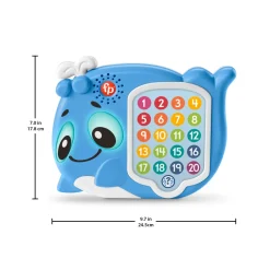 Outlet Parlamici Serena Balena Indovina Con Me, Versione Italiana, Giocattolo Interattivo Musicale Con Luci E Movimenti Per L'Apprendimento, 18+ Mesi, Hrb79 Giochi Di Apprendimento