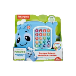 Outlet Parlamici Serena Balena Indovina Con Me, Versione Italiana, Giocattolo Interattivo Musicale Con Luci E Movimenti Per L'Apprendimento, 18+ Mesi, Hrb79 Giochi Di Apprendimento