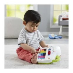Ridi & Impara Pianoforte Di Cagnolino Edizione Multilingue, Pianoforte Giocattolo Portatile Con Contenuti Educativi Per Bambini Dai 6 Ai 36 Mesi Giochi Di Apprendimento